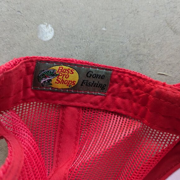 Leaping Bass Logo Cap Trucker Hat Snapback - Picture 5 of 7